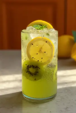 Kiwi lemon Mojito