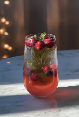 Merry Mint Berry Mocktail