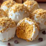 No Bake Pumpkin Cheesecake Balls No Bake Pumpkin Cheesecake Balls