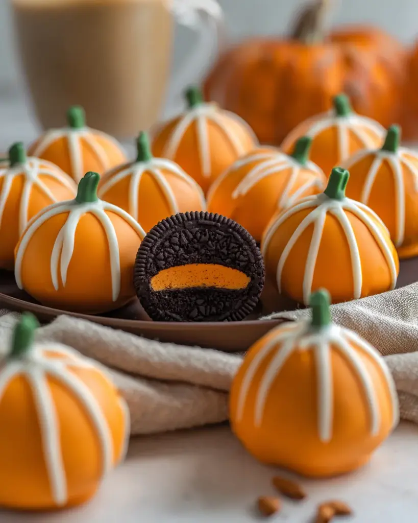 Pumpkin Oreo Balls
