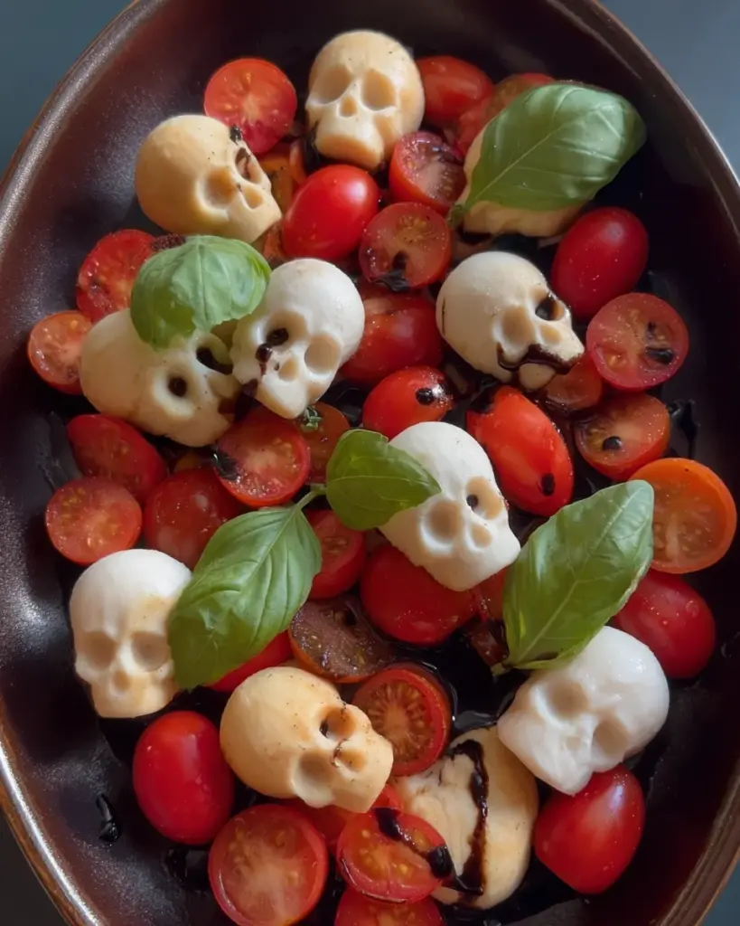 SKULL CAPRESE SALAD
