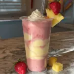 Strawberry pina colada smoothie Strawberry pina colada smoothie