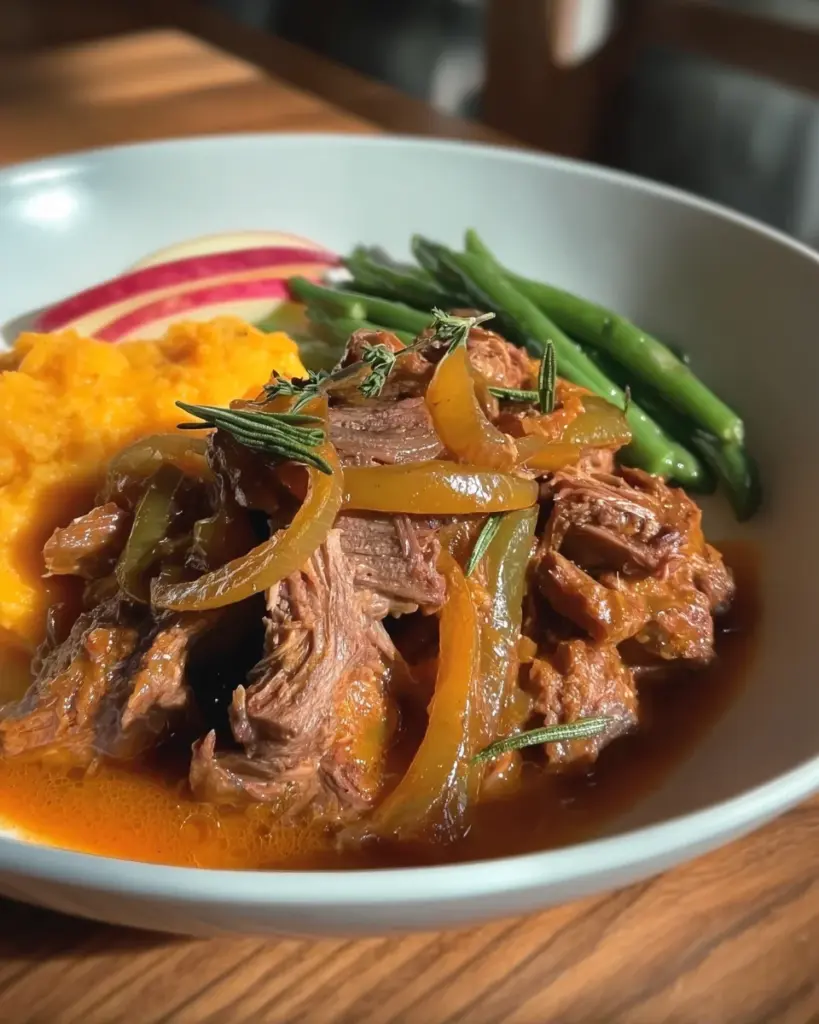 Apple Cider Braised Pork Shoulder