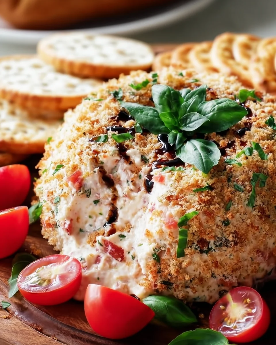Bruschetta Cheese Ball Bruschetta