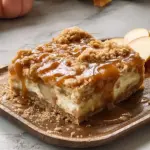 Caramel Apple Cheesecake Bars