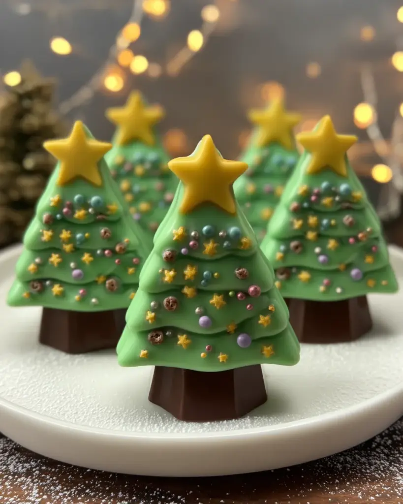Chocolate Christmas trees
