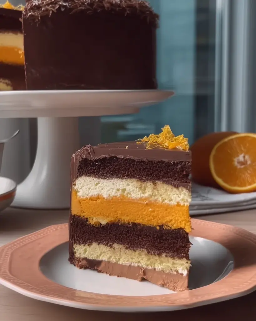 Chocolate & Orange Punchcake