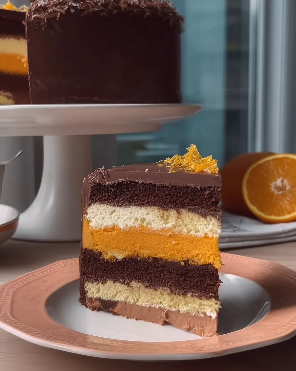 Chocolate & Orange Punchcake