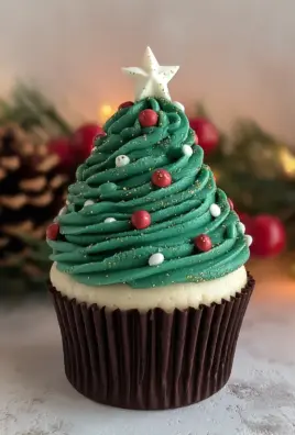 Christmas Tree Cupcakes
