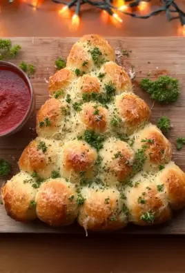 Christmas Tree Pull-Apart Bread