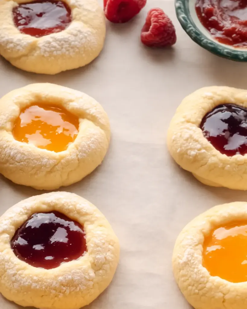 Classic Thumbprint Cookies