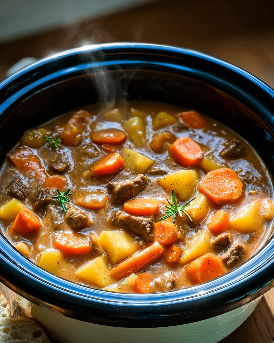 Crock Pot Beef Stew Crock