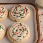 Crumbl Christmas Sugar Cookies