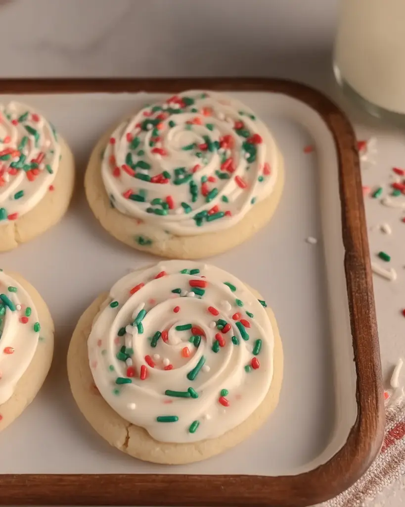 Crumbl Christmas Sugar Cookies
