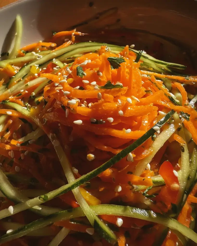 Cucumber Carrot Salad