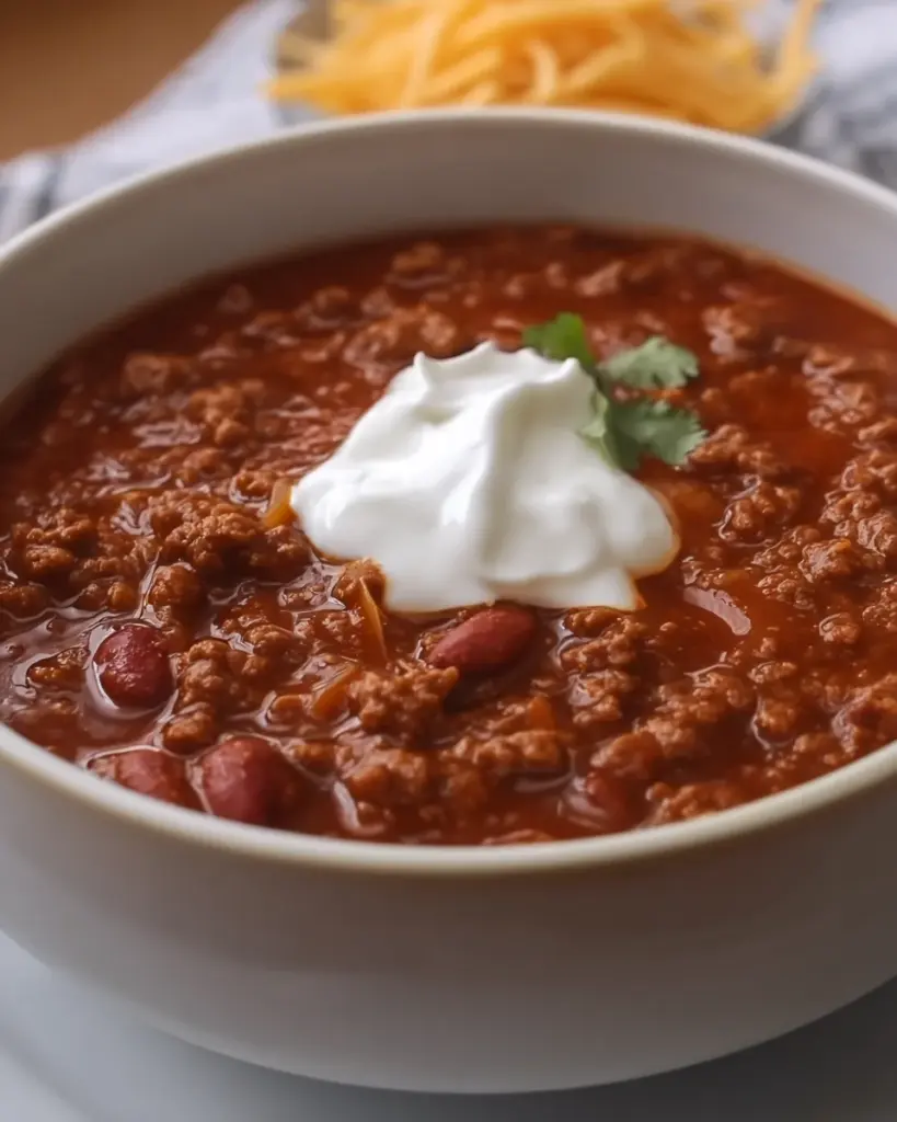 EASY CLASSIC HOMEMADE CHILI