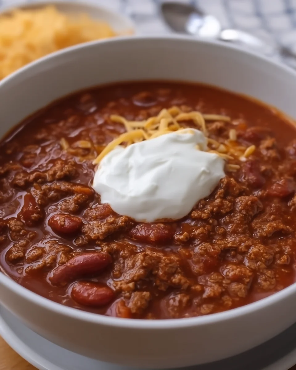 EASY CLASSIC HOMEMADE CHILI EASY