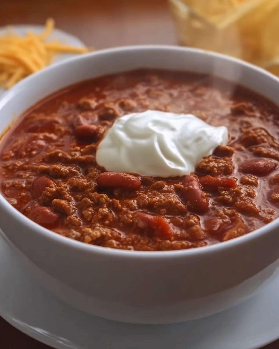 EASY CLASSIC HOMEMADE CHILI EASY