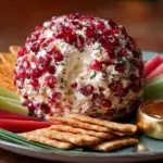 Fancy Christmas Cheese Ball