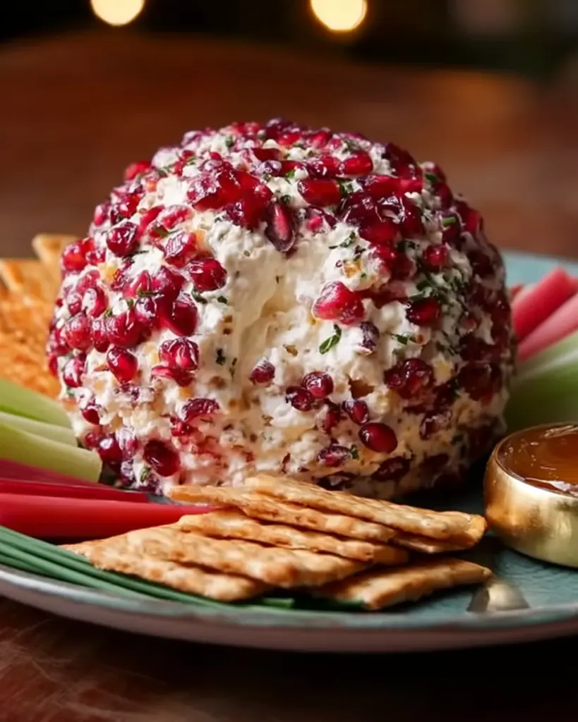 Fancy Christmas Cheese Ball