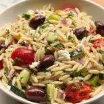 Greek Orzo Pasta Salad