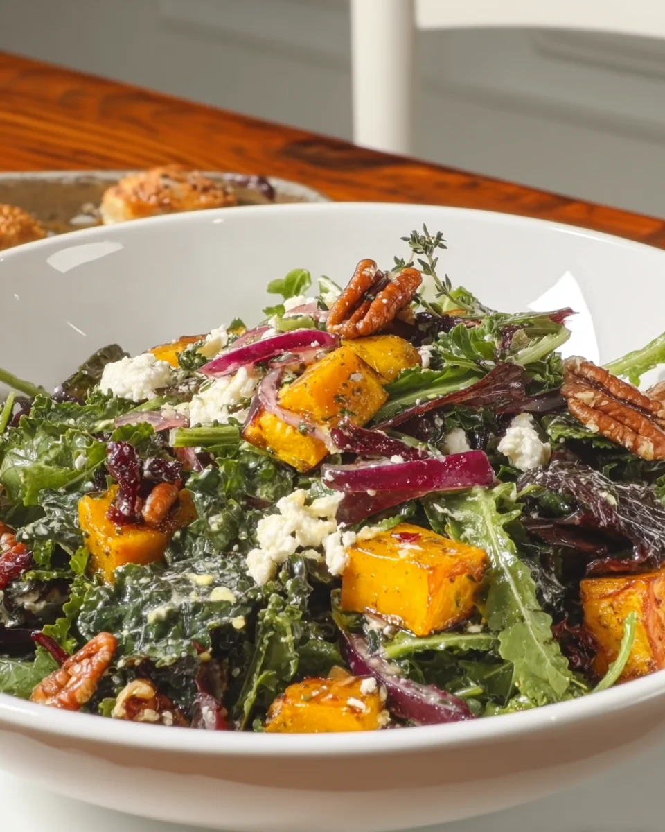 Harvest Salad with Lemon Thyme Dressing: The Perfect Autumn Delight