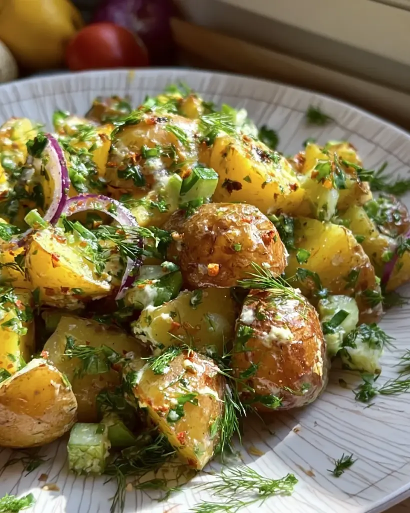 Herbed Roasted Potato Salad