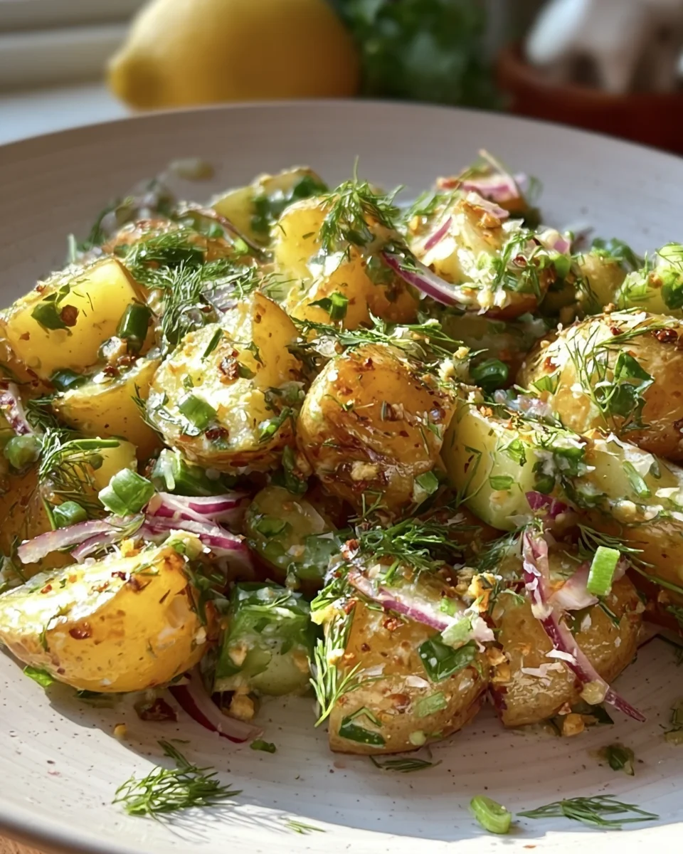 Herbed Roasted Potato Salad Herbed