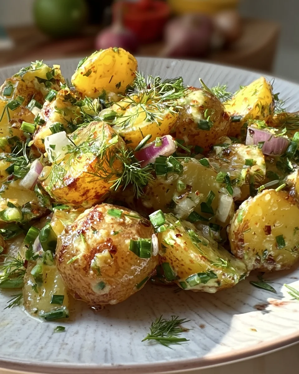Herbed Roasted Potato Salad Herbed