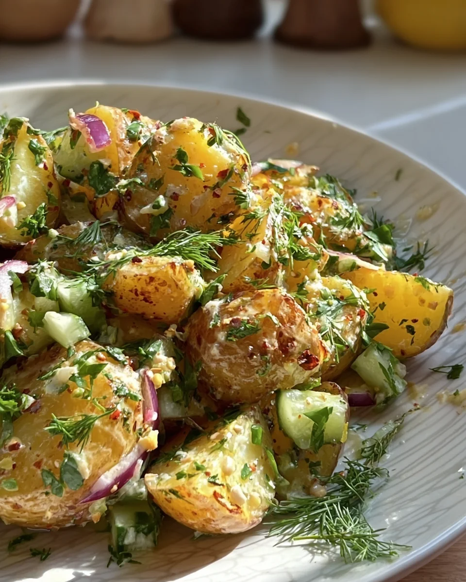 Herbed Roasted Potato Salad Herbed