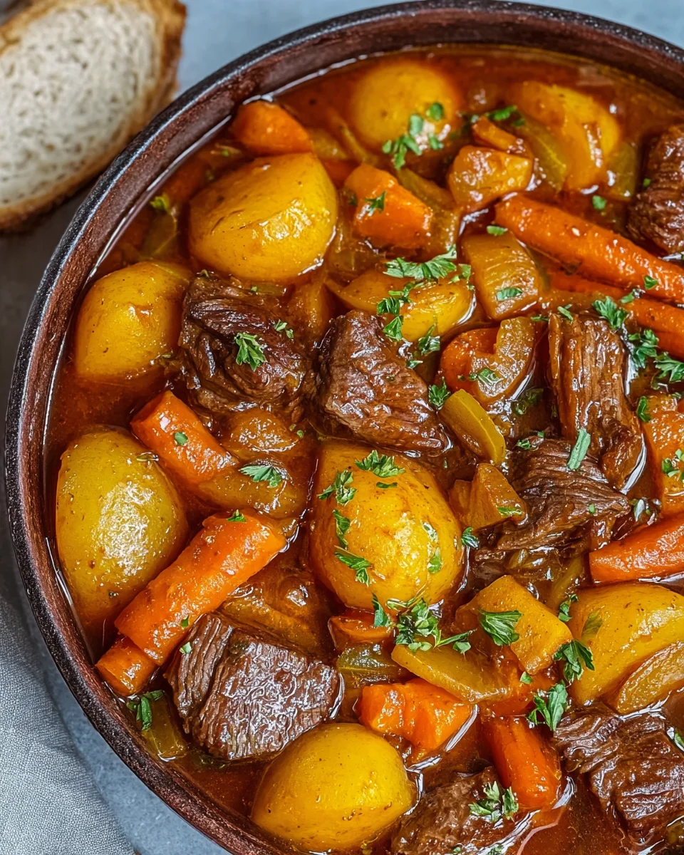 Homemade Beef Stew Homemade