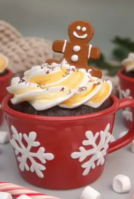 Hot Chocolate Mug Cupcakes