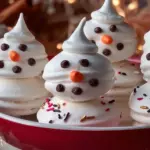 Meringue Snowmen Cookies