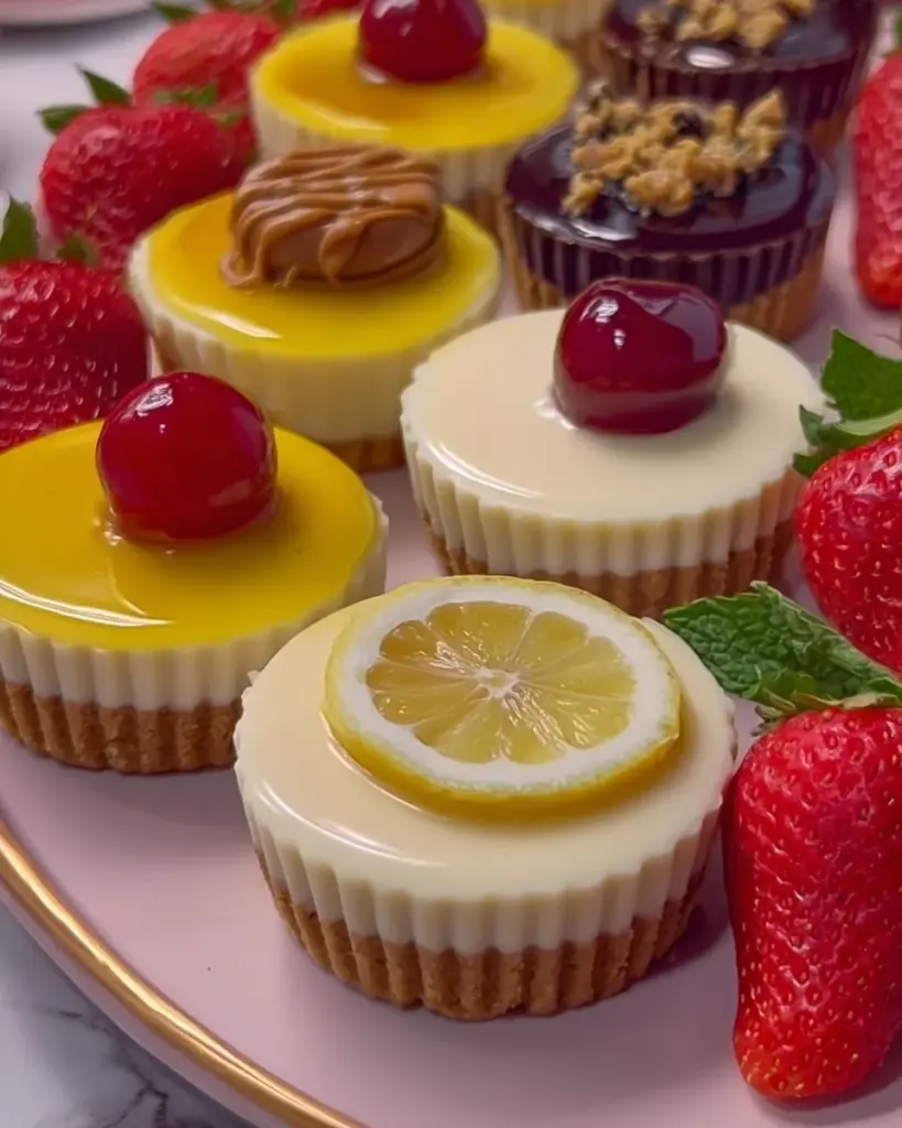 Mini cheesecakes (basisrecept)