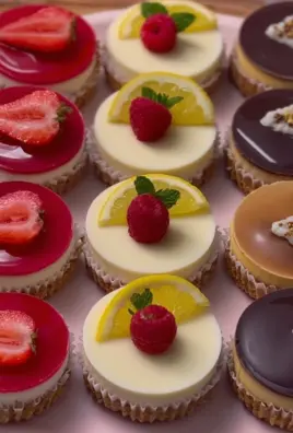 Mini cheesecakes (basisrecept)