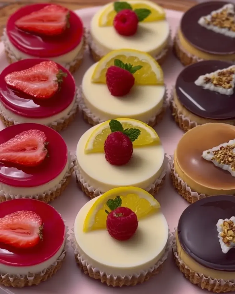 Mini cheesecakes (basisrecept)