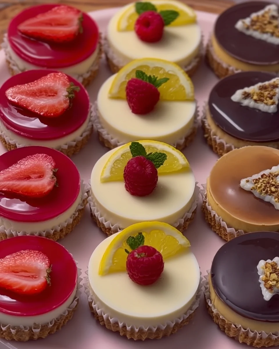 Mini cheesecakes (basisrecept)