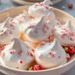Peppermint Meringues