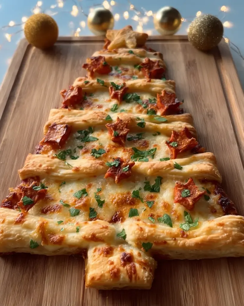 Pizza Christmas tree
