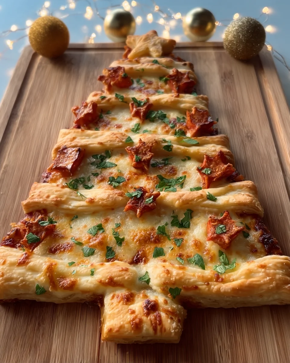 Pizza Christmas tree