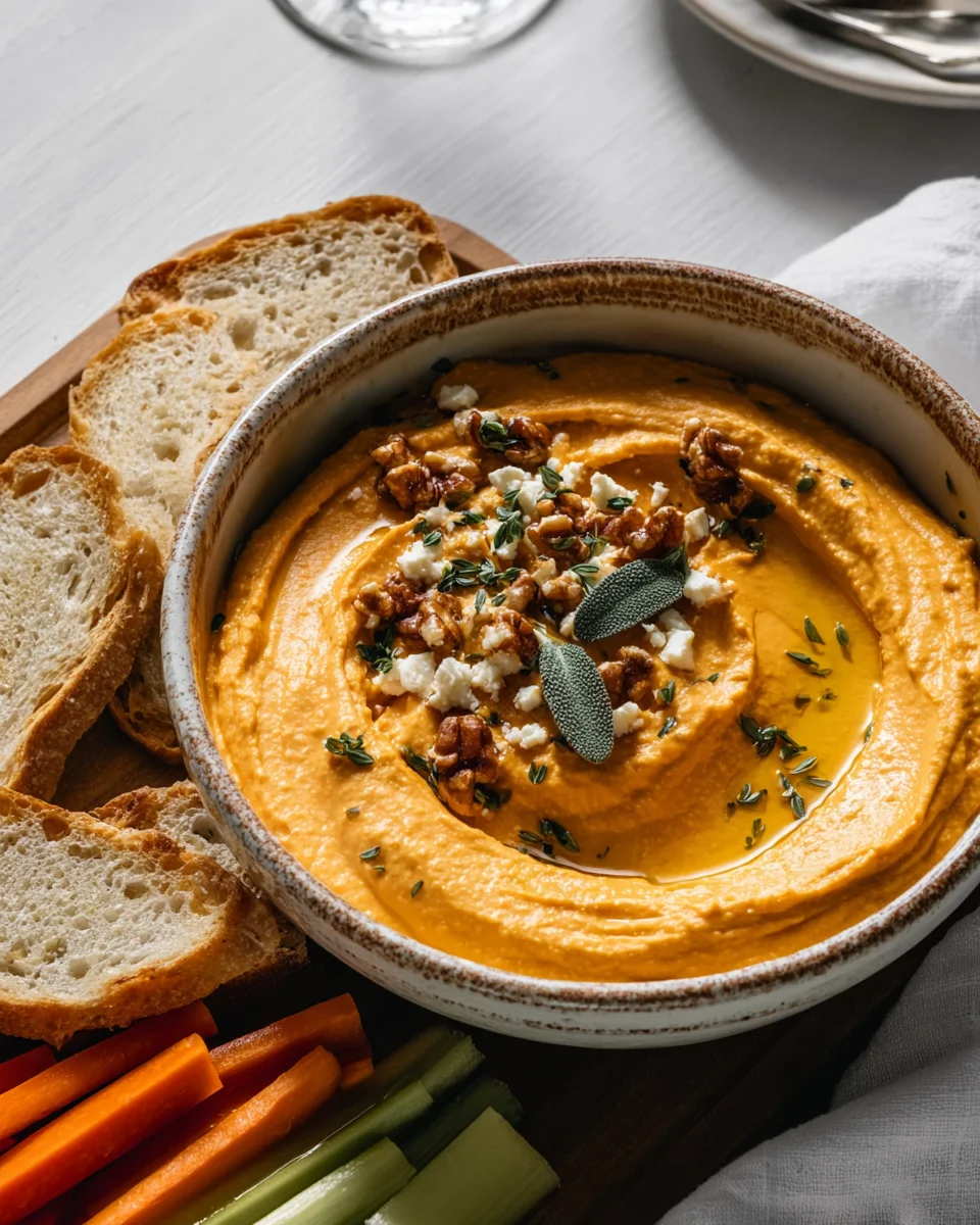 Pumpkin Whipped Feta Dip Pumpkin