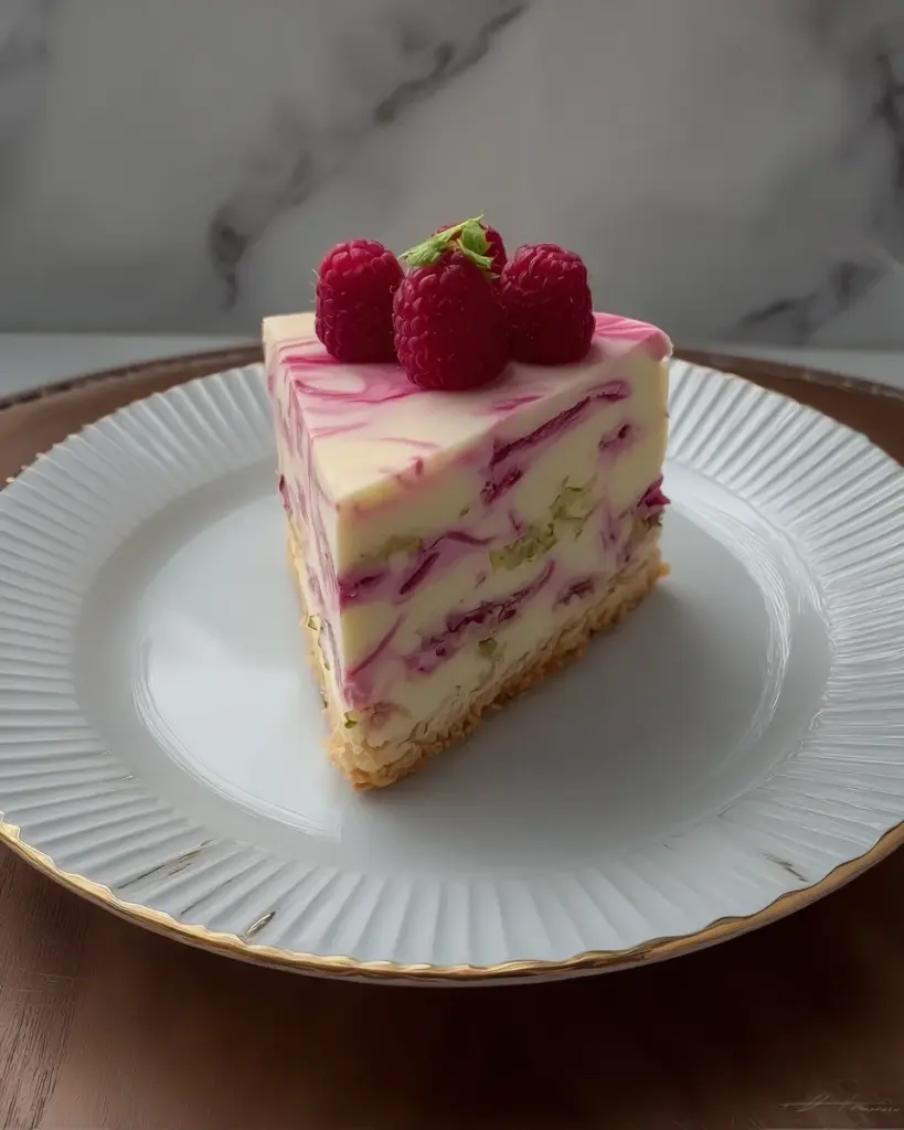 Raspberry cheese cake
