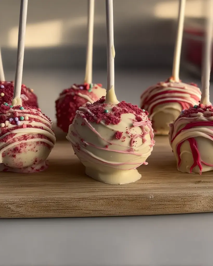 Red Velvet Cake Pops