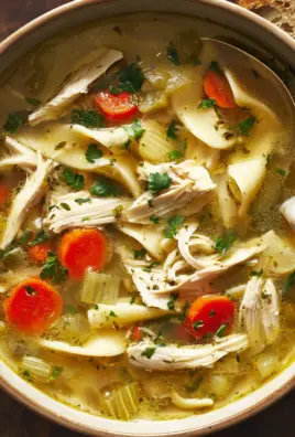 Rotisserie Chicken Noodle Soup