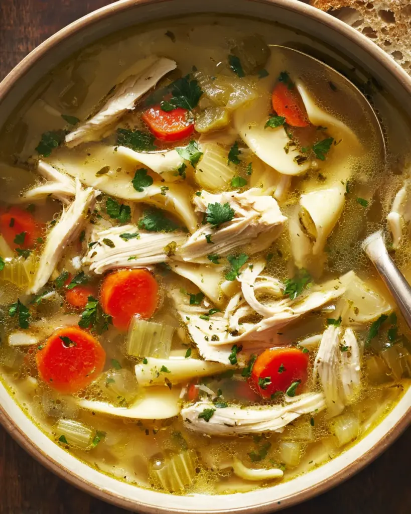 Rotisserie Chicken Noodle Soup