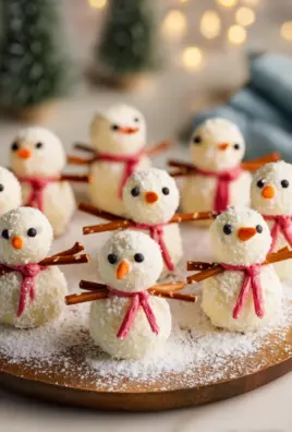 Snowman Truffles