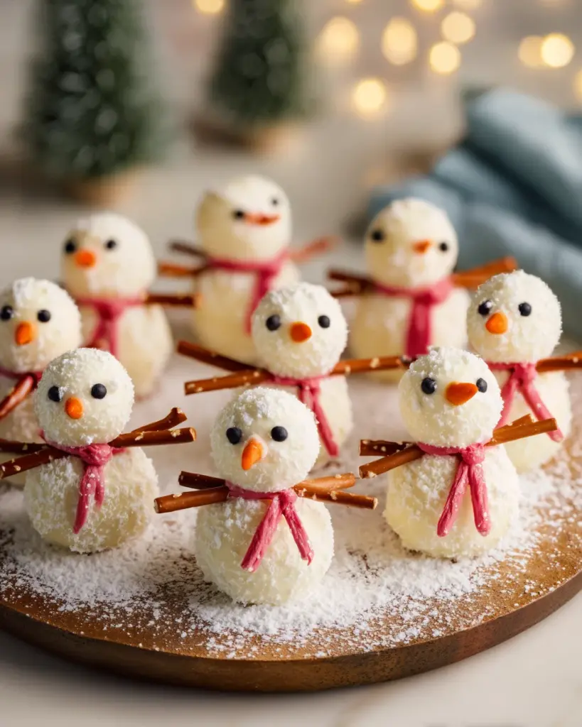 Snowman Truffles