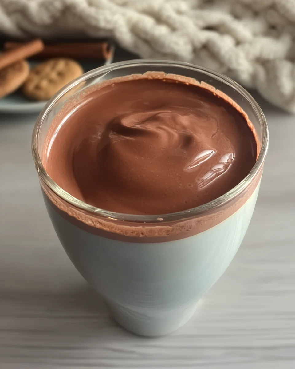 Thick Italian Hot Chocolate