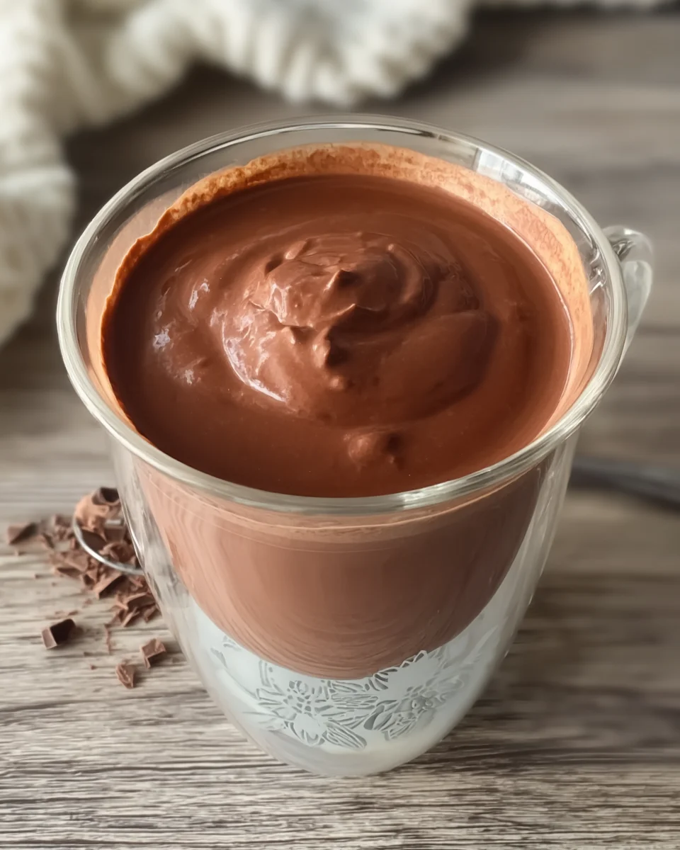 Thick Italian Hot Chocolate