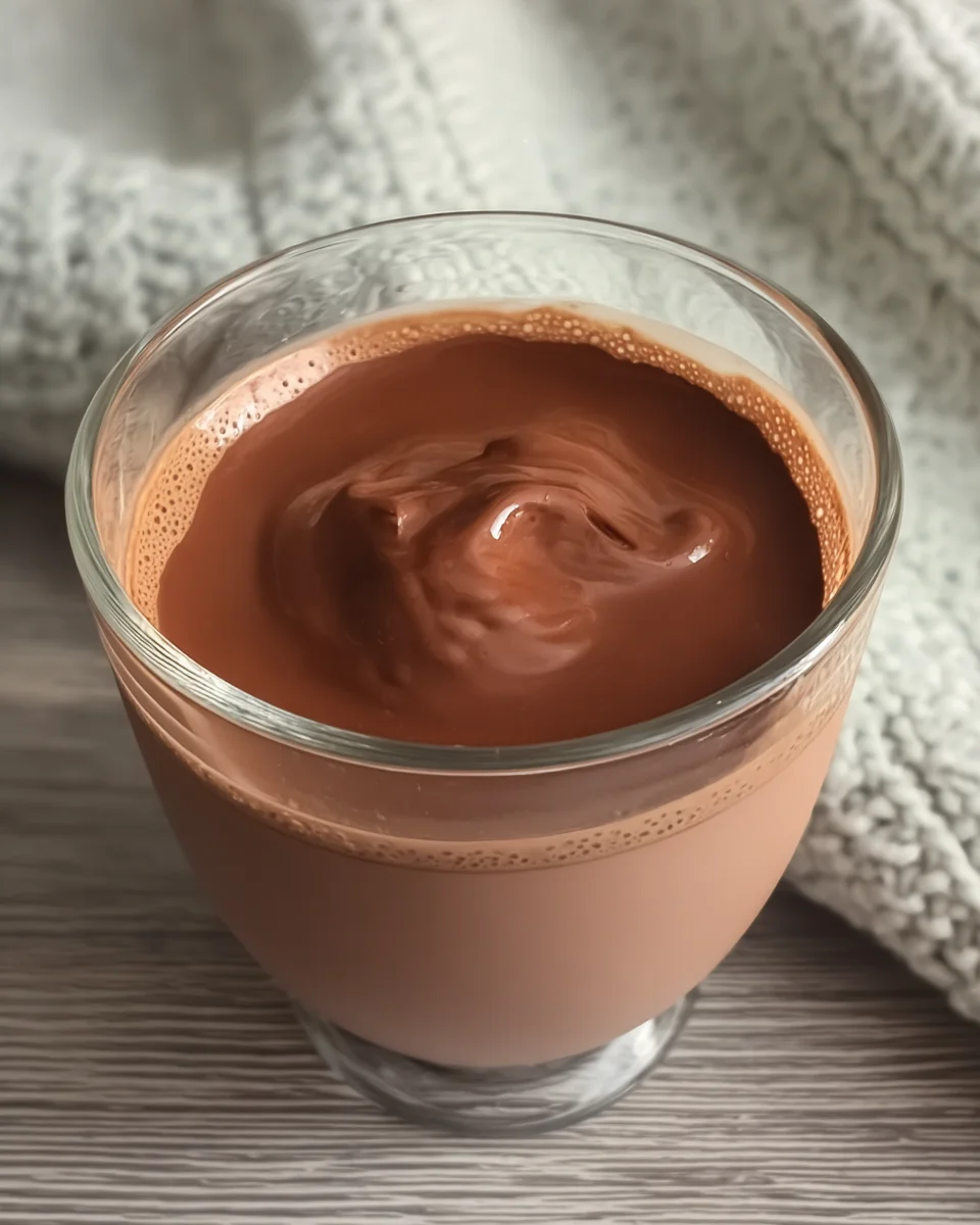Thick Italian Hot Chocolate Thick
